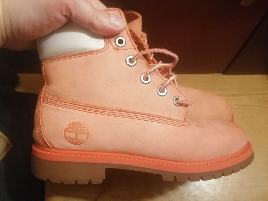 Женские кожаные  ботинки  Timberland