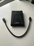 Dysk zewnętrzny HDD ADATA HD650 2TB USB 3.2 Gen. 1 Czarno-Srebrny