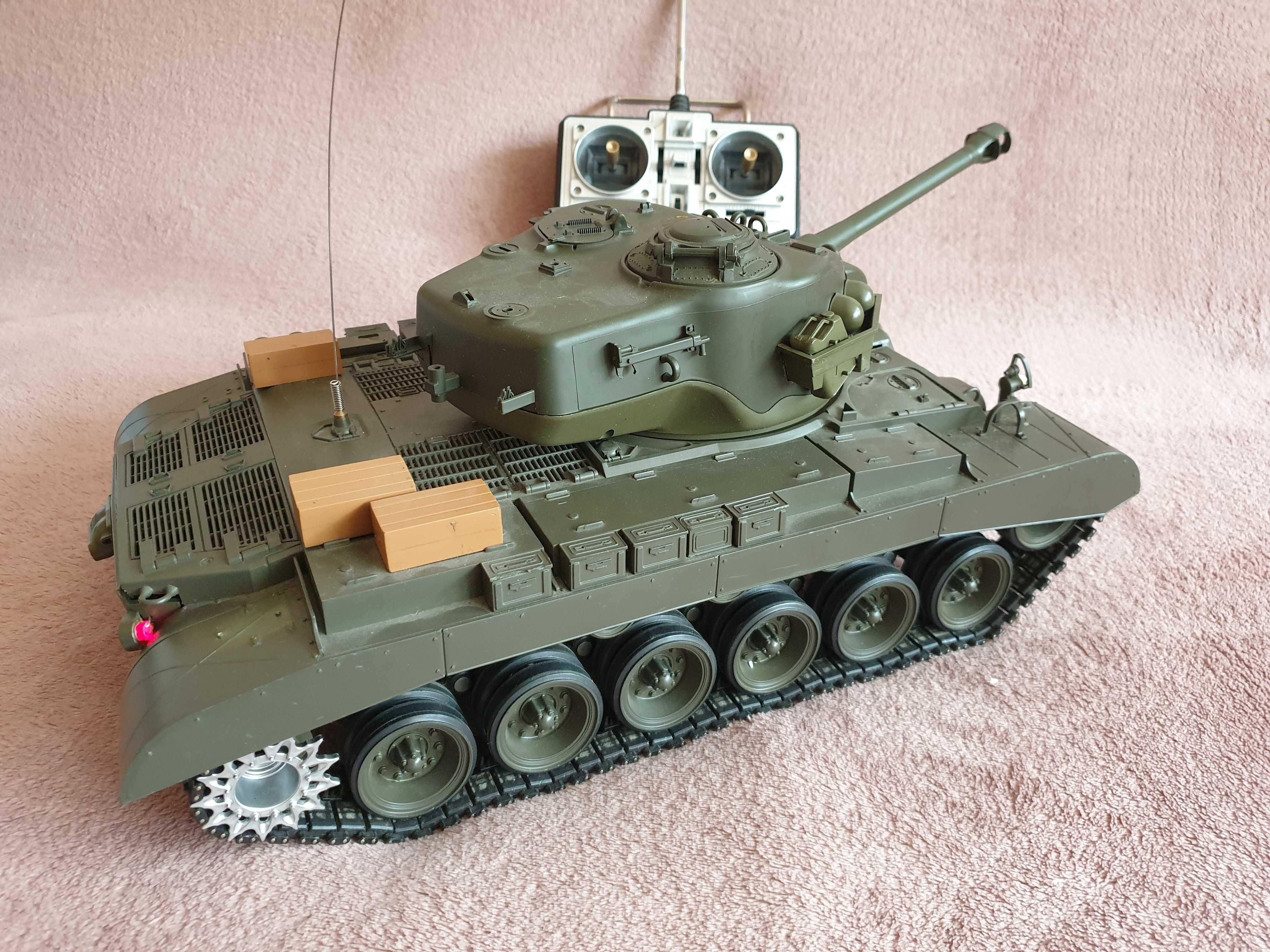 Czołg model zdalnie sterowany M26 Pershing firmy Heng Long 1:16 RC
