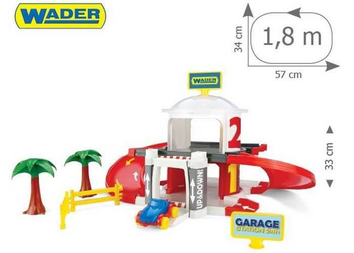 Garaż z windą 2 poziomy 50300 Wader