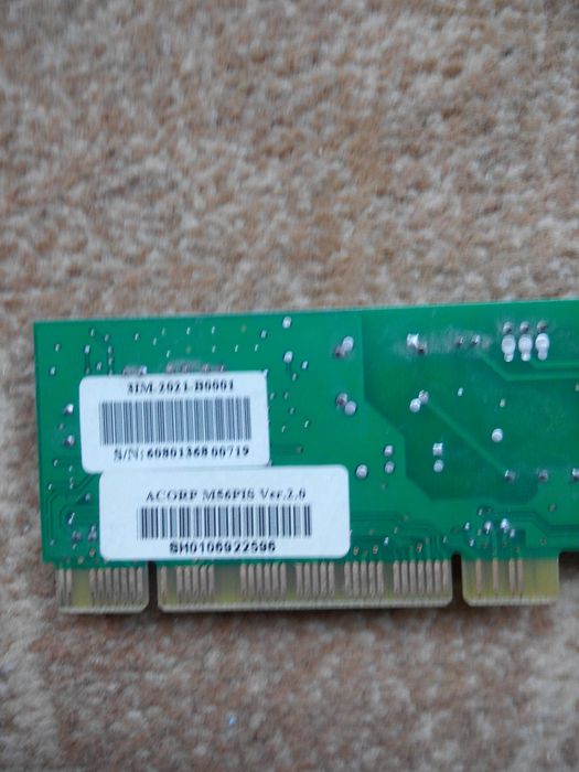 телефонный модем acorp m56pis