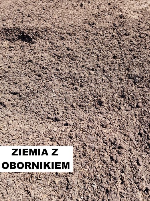 Ziemia Ogrodowa Podłoże Torf Obornik Bydlęcy Worek 50L DOSTAWA GRATIS