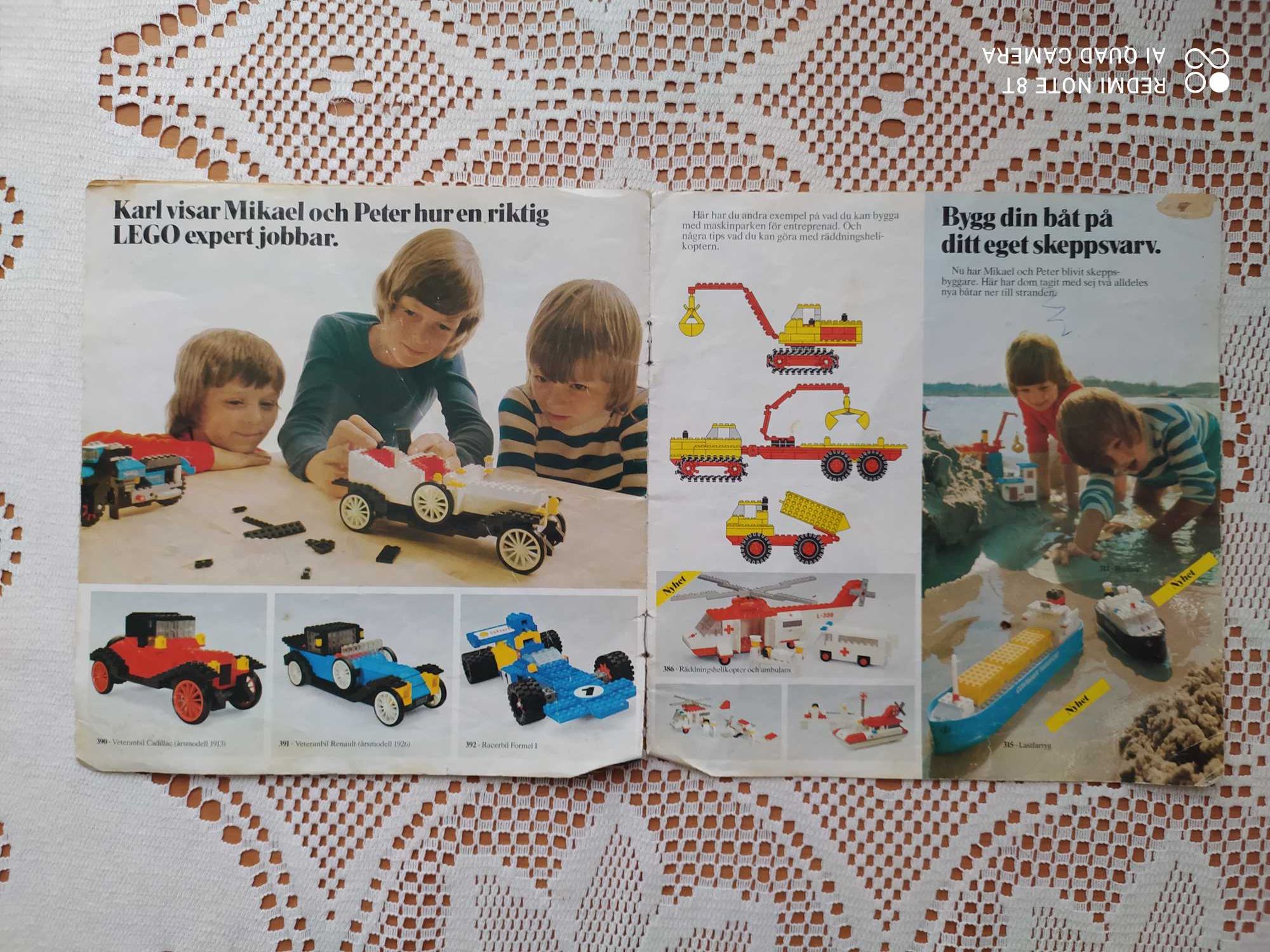 Stare instrukcje Lego