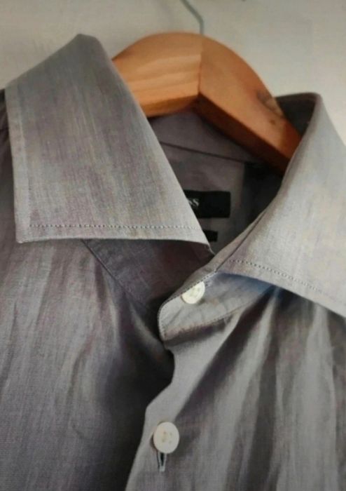 Hugo Boss! Elegancka koszula męska L bawełna jakościowa