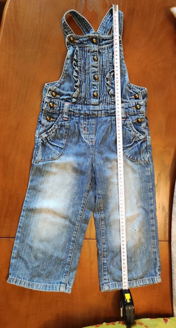 джинсовый полу комбинезон джинсы George Джордж 92 см