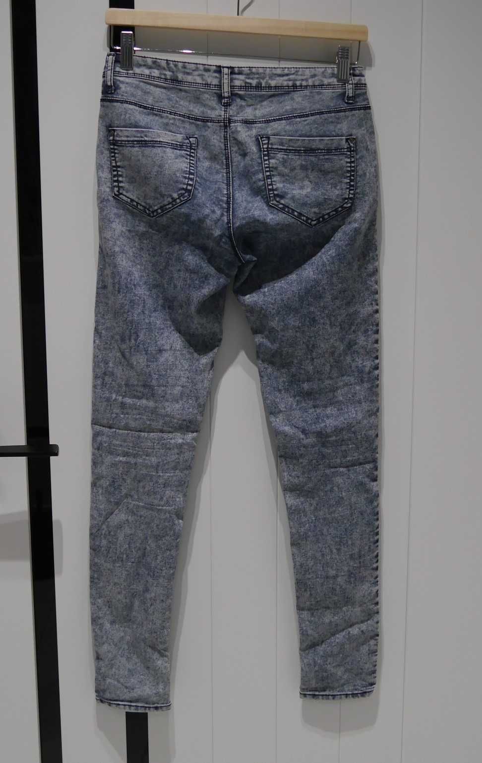 Denim CQ spodnie marmurkowe 36 S