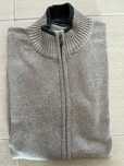 Cardigan homem bege