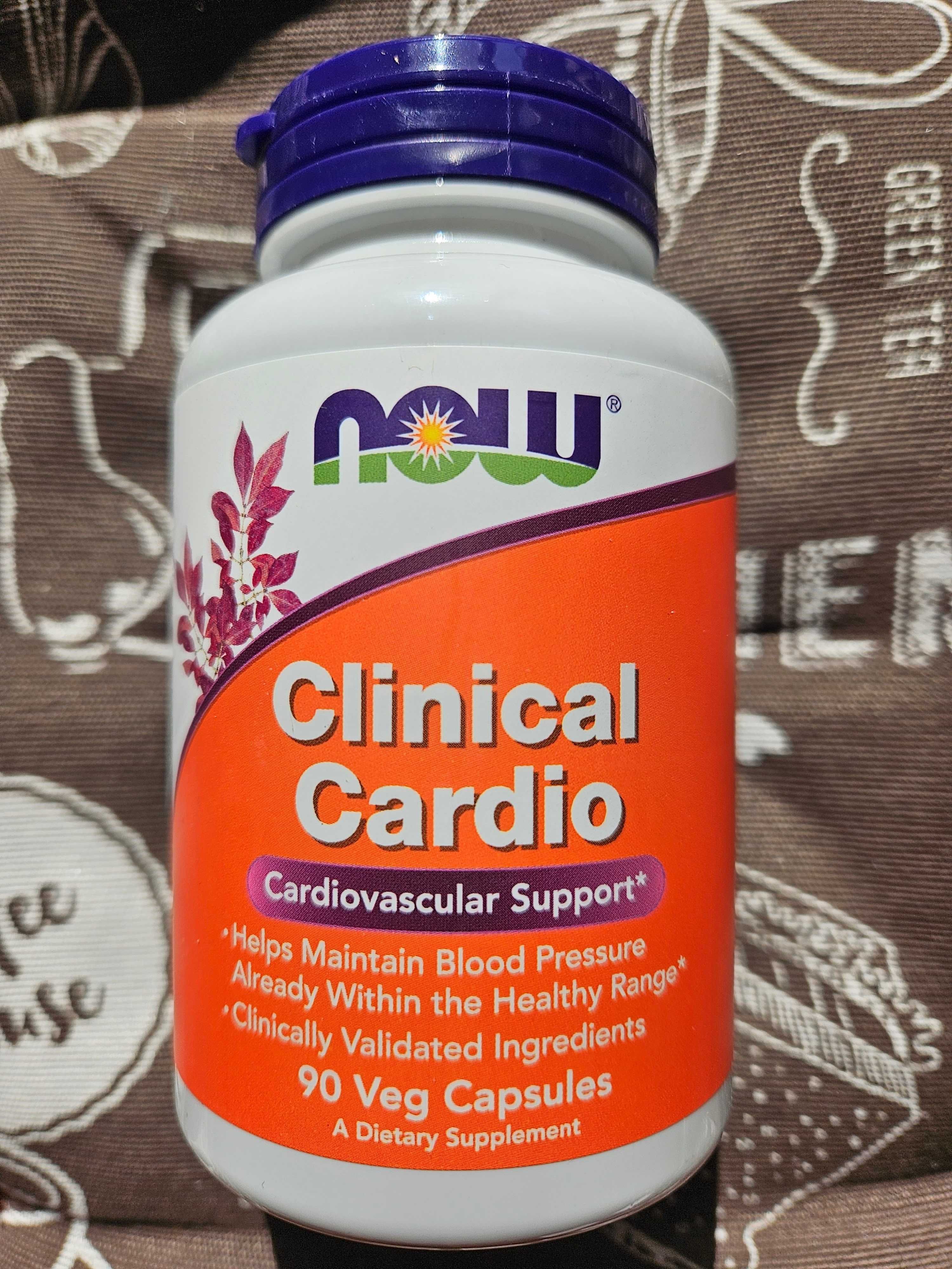 NOW Foods Clinical Cardio підтримка серцево судинної системи кардио