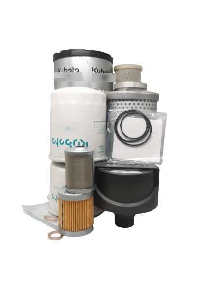 Oryginalny Zestaw Serwisowy Filtry Kubota Kx027-4 Kx030-4