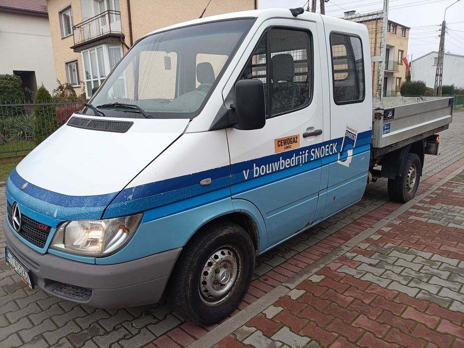 Mercedes Sprinter Dobel Doka Brygadówka 7-osób