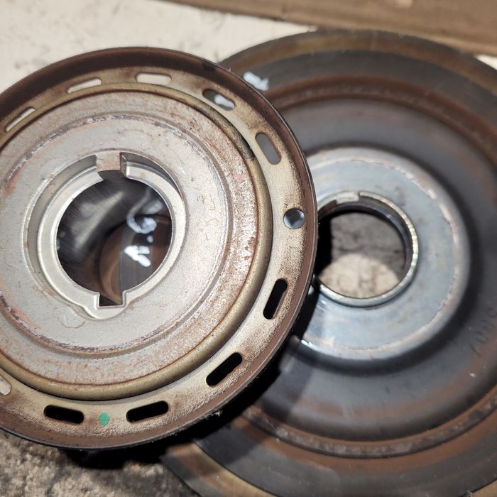 Koło pasowe wału korbowego czujnik ford focus mk2 LIFT c-max 1.6TDCI