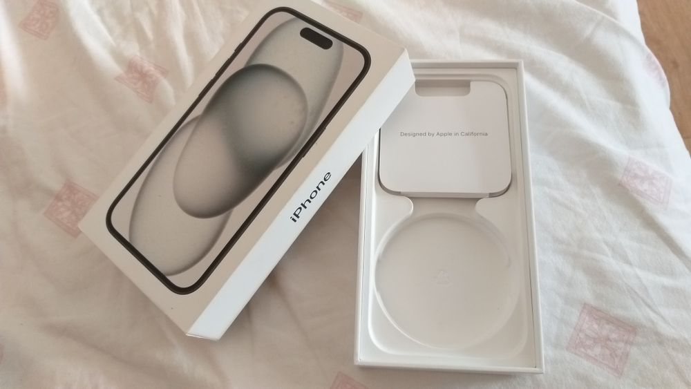 Iphone 15 black 256 gb caixa