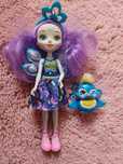 Lalka Enchantimals + zwierzątko Mattel paw
