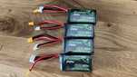 Akumulator lipo 650mah 4s 80C Ovonic fpv dron 4szt nowe