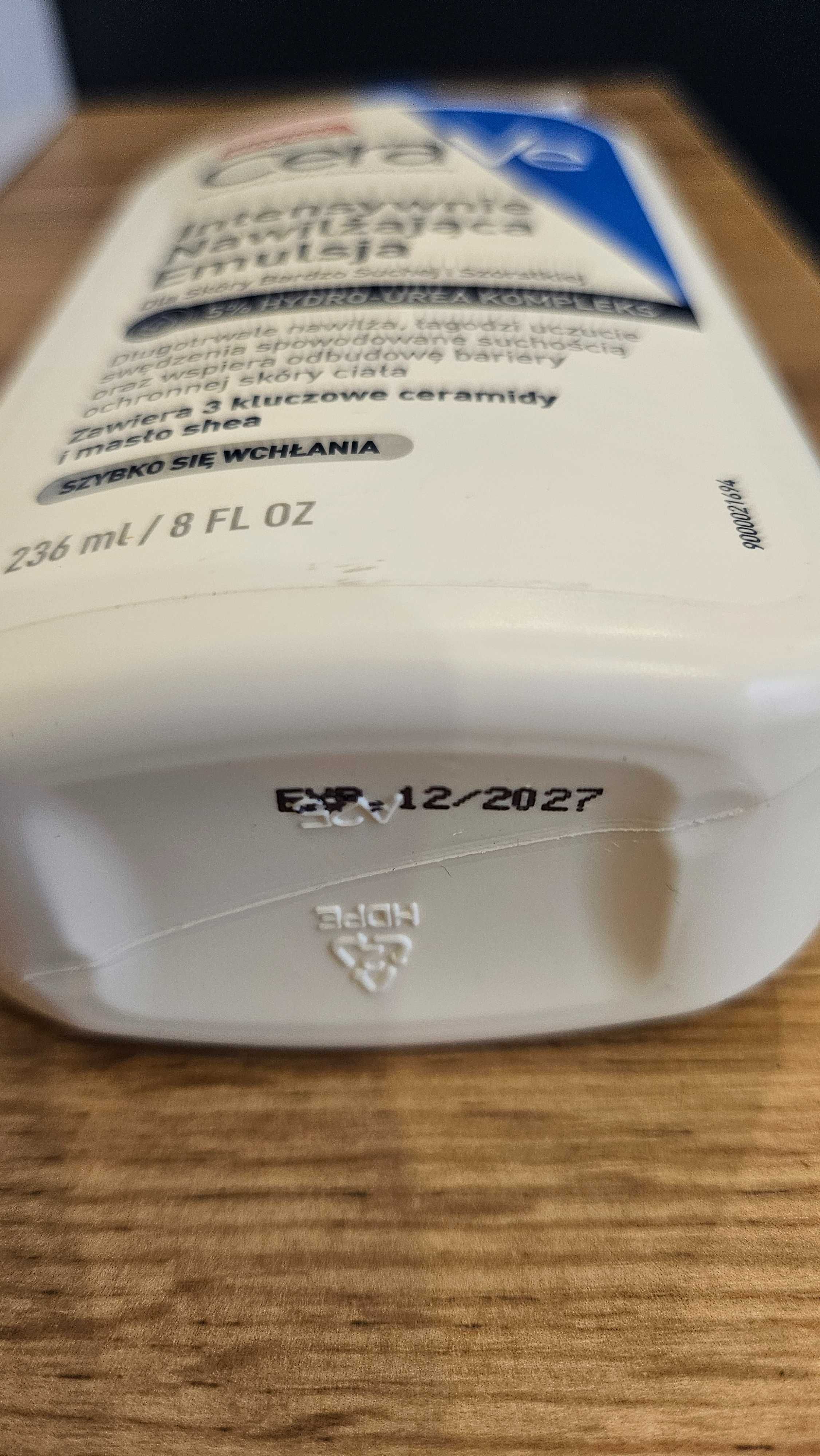 cerave intensywnie nawilżająca emulsja nowa balsam