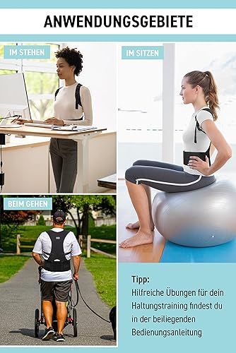 back bodyguard hometrainer korektor postawy pleców 1m