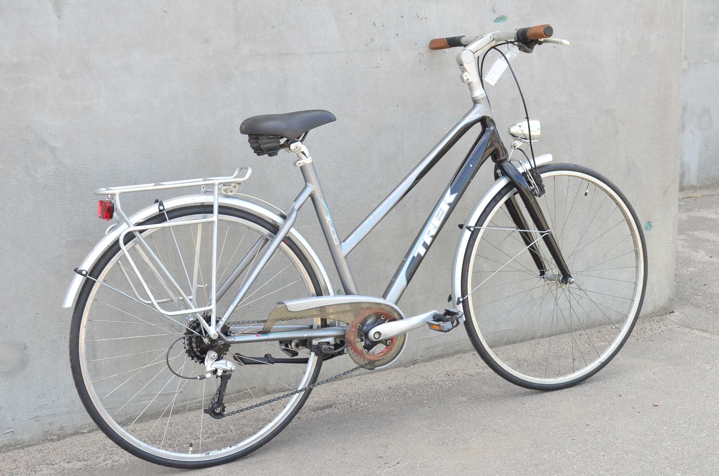 Гібридний велосипед Trek X400 28" M сіро-чорний