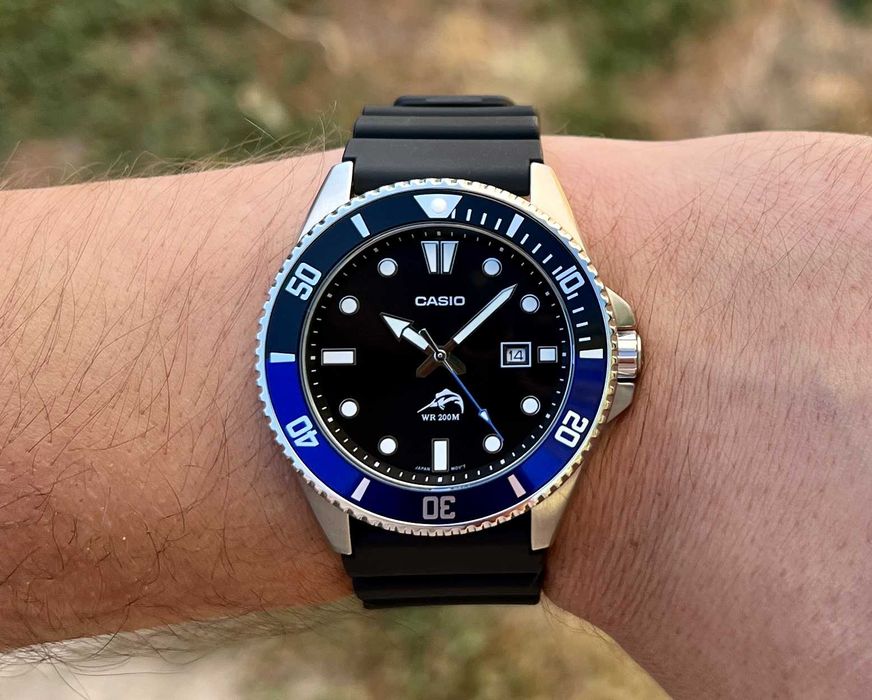 Годинник Casio Duro MDV-106B-1A1 оригінал новий diver's 200M mdv-107