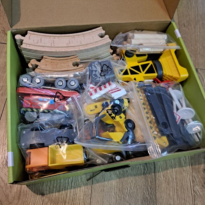 Дерев'яна залізниця Будова