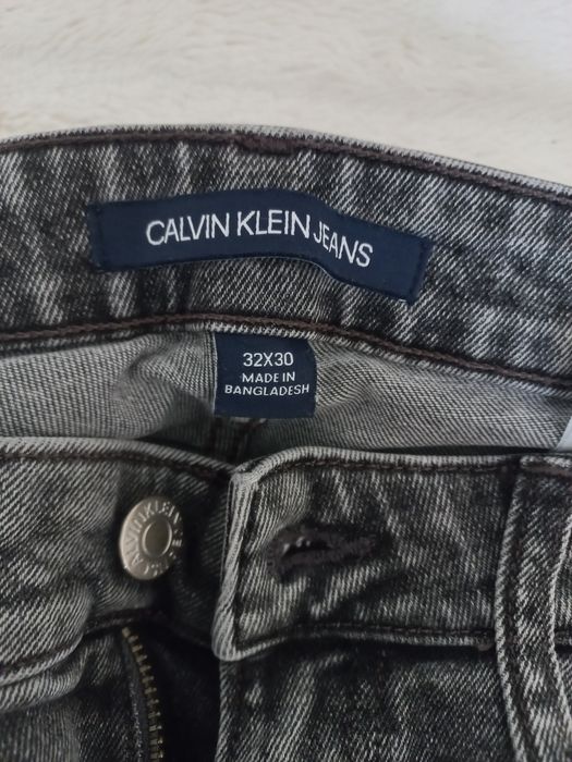 Spodnie damskie Calvin Klein Jeans szare