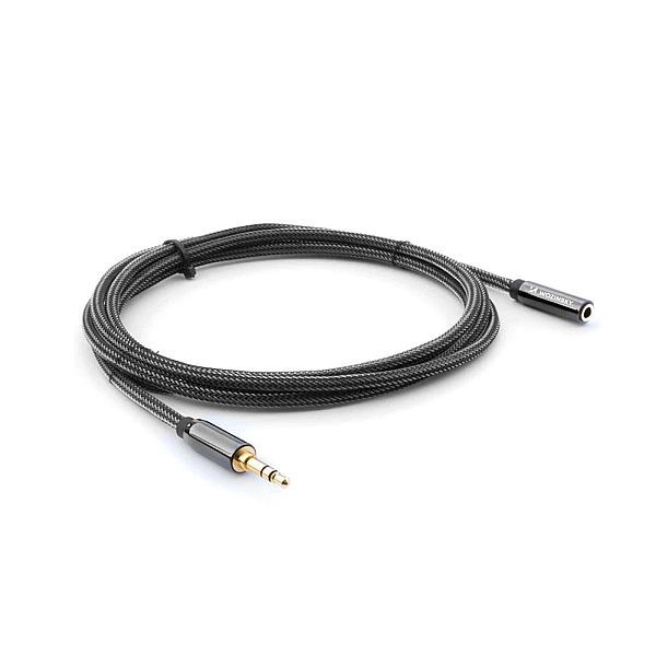 Wozinsky przedłużacz mini jack (żeński-męski) przedłużka Aux 5 m czarn