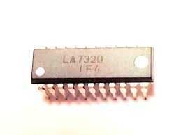 LA7320 (DIP22) Video head 2-CH PRE-AMPL.