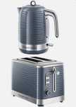 Набір для сніданку чайник+тостер Russell Hobbs Inspire Grey