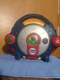 CD Player, плеер,  детский,  Chicco,  диск,  ретро,  проигрыватель