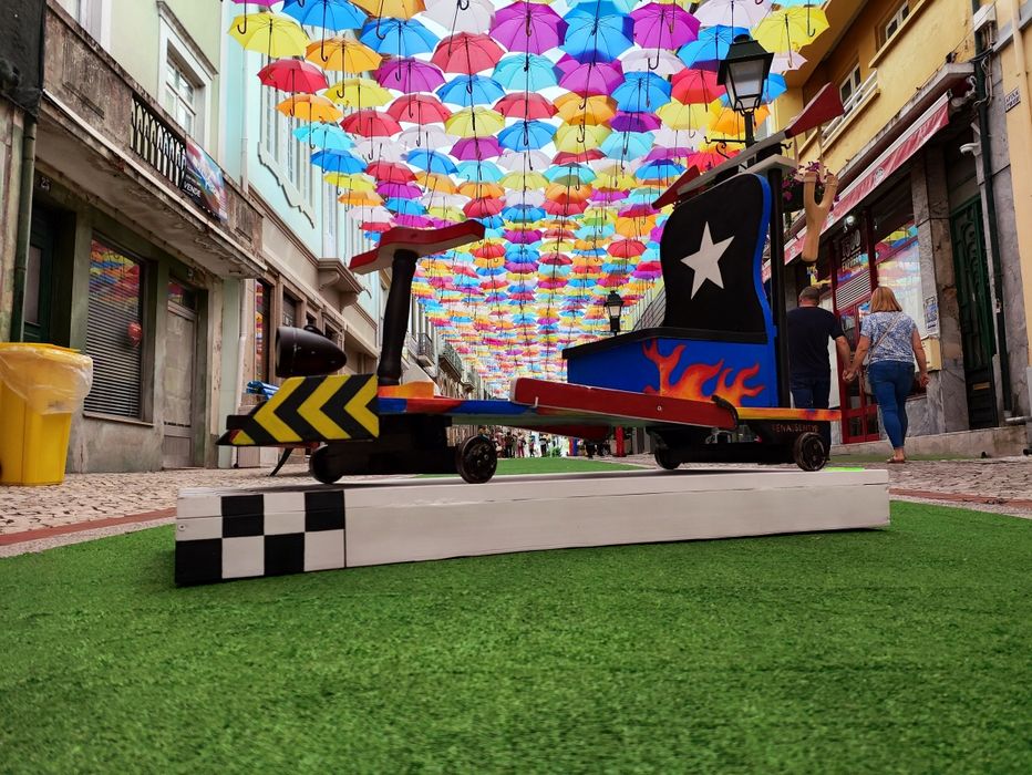 Montra de Loja - Carro de Rolamentos