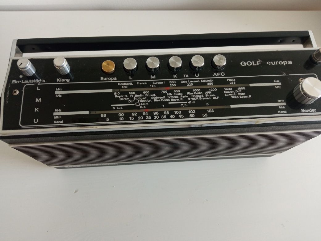 ITT SCHAUB LORENZ Golf Europa 102 radio stare vintage