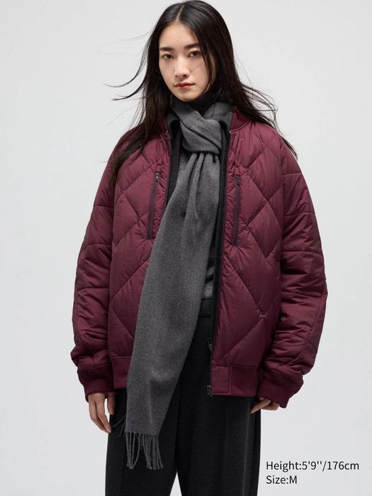 Бомбер пуховий Uniqlo унісекс S, M, L, XL