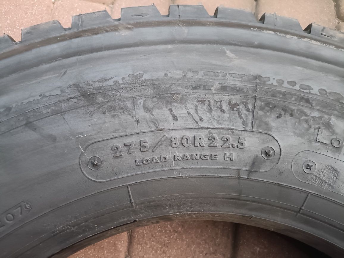 Opony Bieżnikowane Napędowe 275/80r22.5