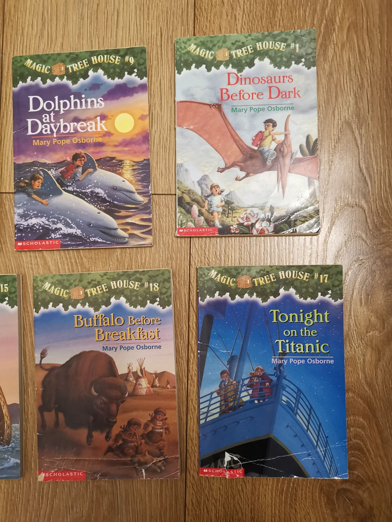 Zestaw komplet książek Magic tree house Mary Pope Osborne angielskie