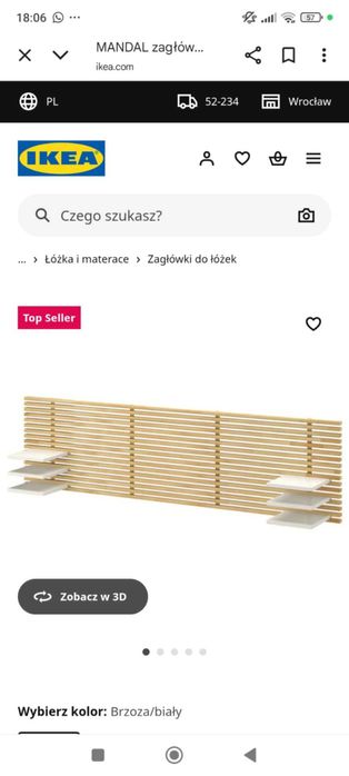 zagłówek do łóżka