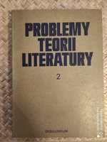 Problemy teorii literatury