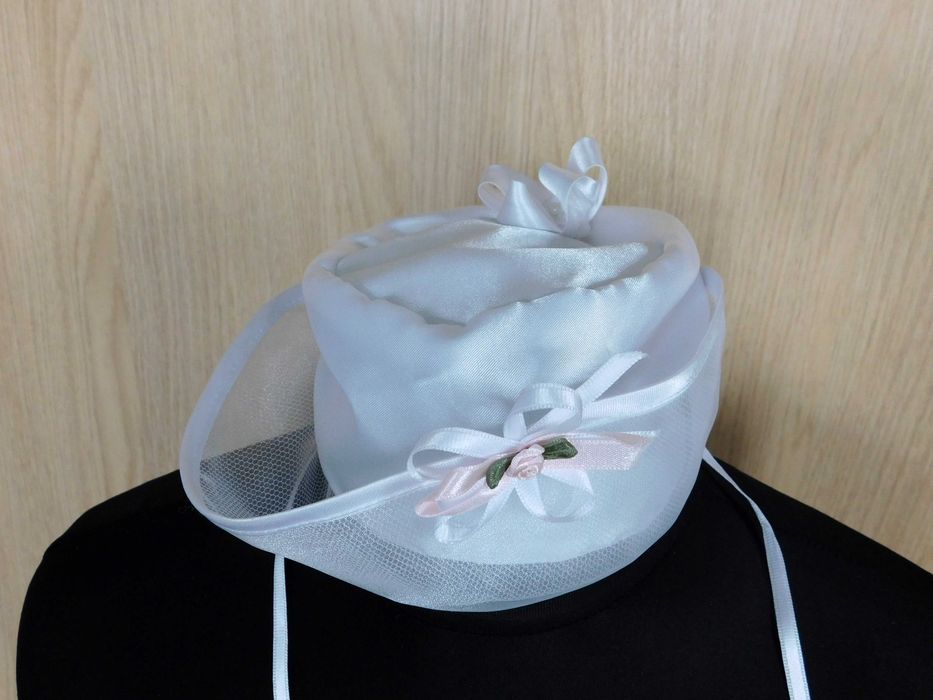 Sukienka, sukieneczka do chrztu 74 + kapelusiki