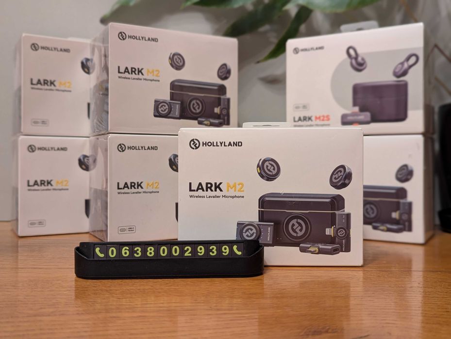 Hollyland Lark M2 Combo - Мікрофонна система • Оплата частинами