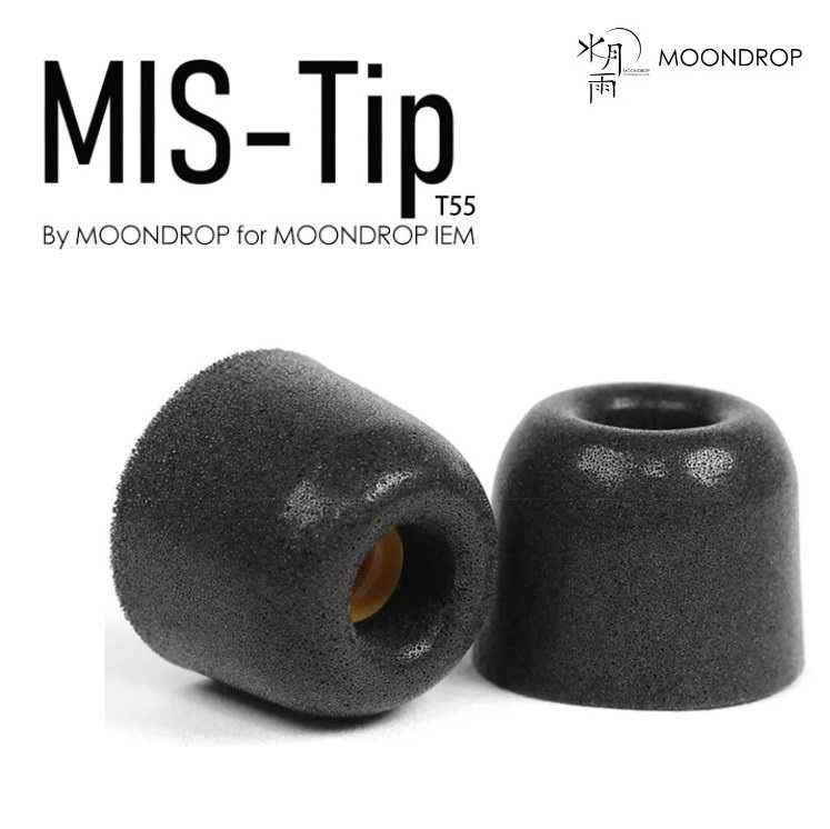 ⇒ Moondrop T41 / Т55 Tips - это пенные амбушюры Ear-Tips для наушников