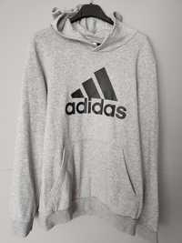 Bluza 176 M adidas szara z kapturem