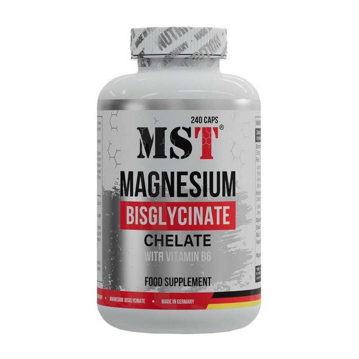 Магний глицинат хелат  MST Magnesium Bisglycinate	90/ 240 шт
