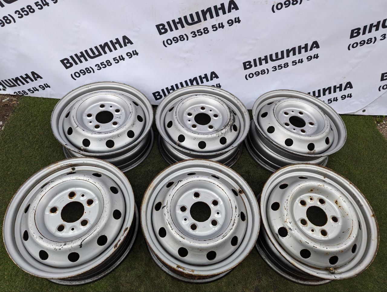 Диски R 16 5/130 ET 68 6J Boxer Fiat Ducato. Диск Фіат Дукато Боксер.
