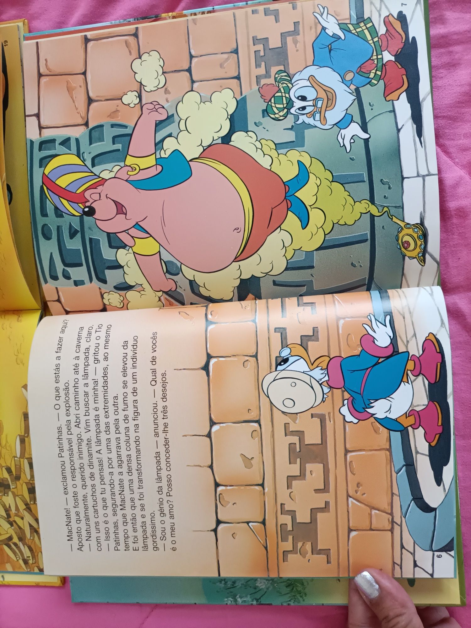 Livros Ducktales do tio patinhas