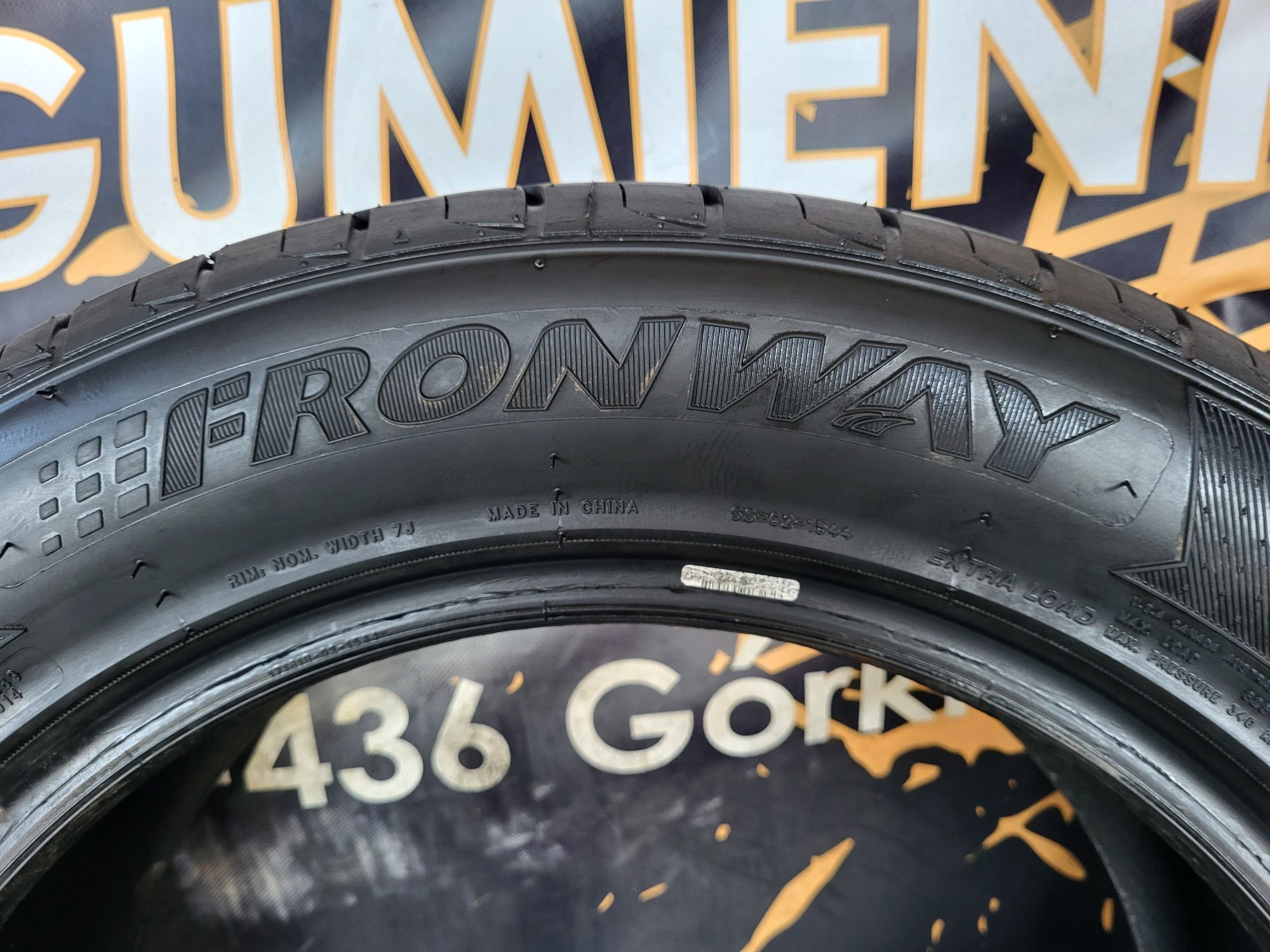Opony letnie 225/55/17 Fronway 23rok 6,6mm