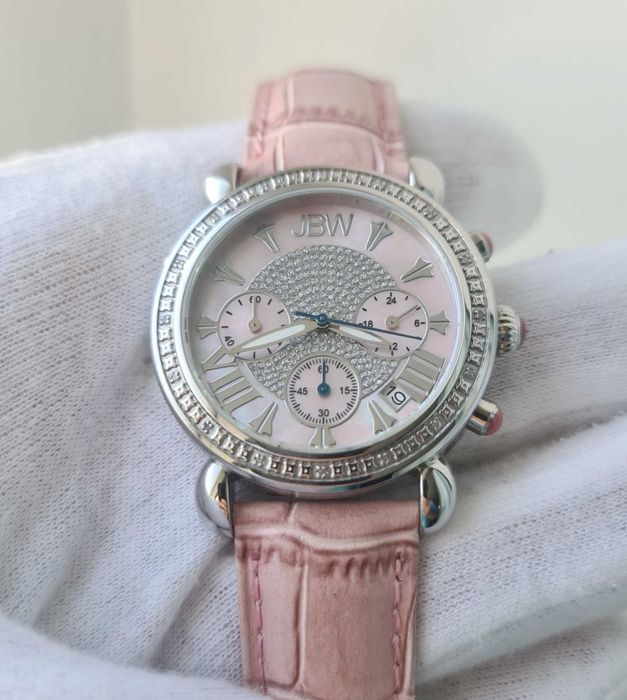 Жіночий годинник JBW JB-6210 Diamond 38mm Chronograph