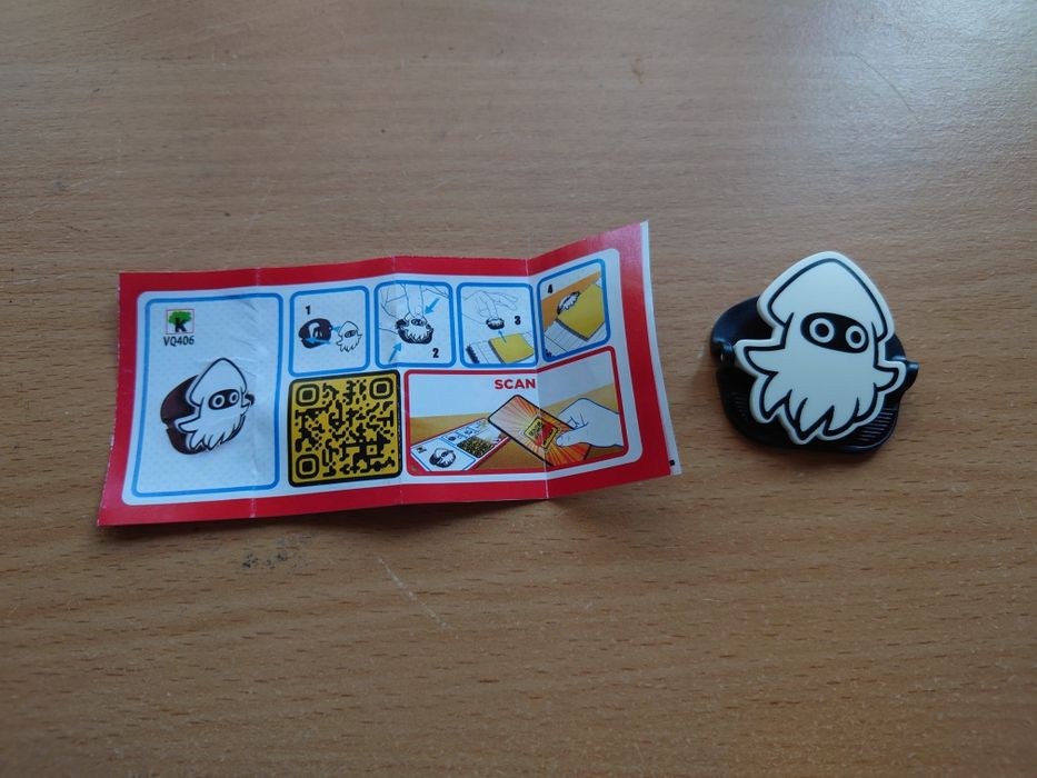 Przypinacz do papieru Blooper super Mario
