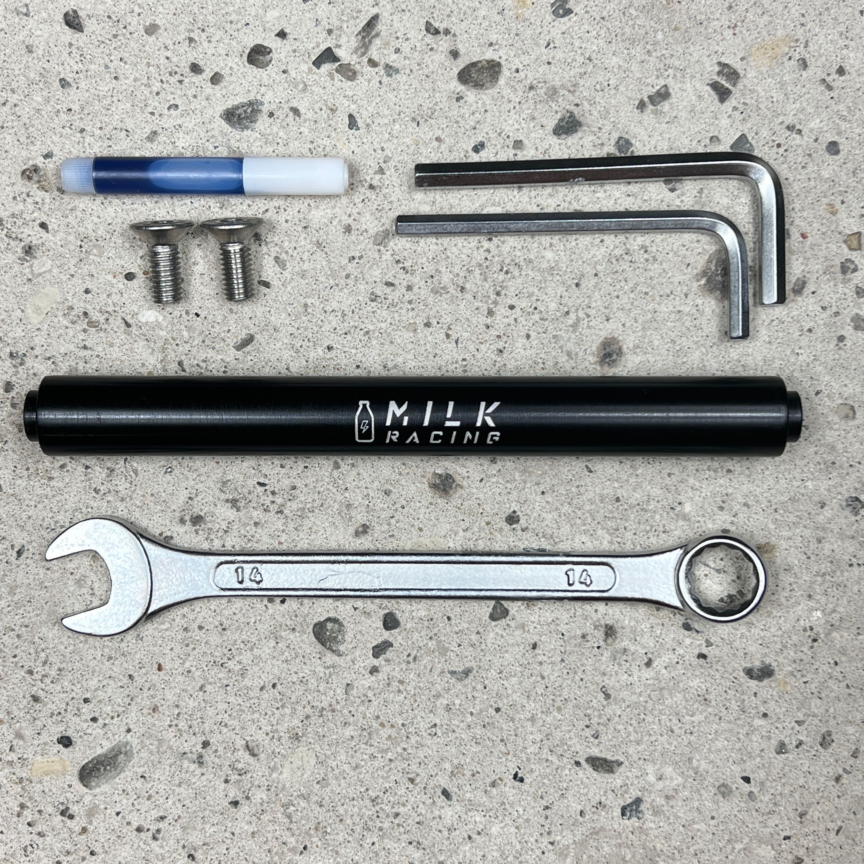 Peg Spacer SurRon Milk Racing