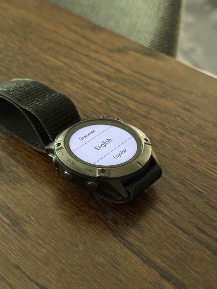 Garmin Fenix 6X Sapphire Carbon Gray DLC