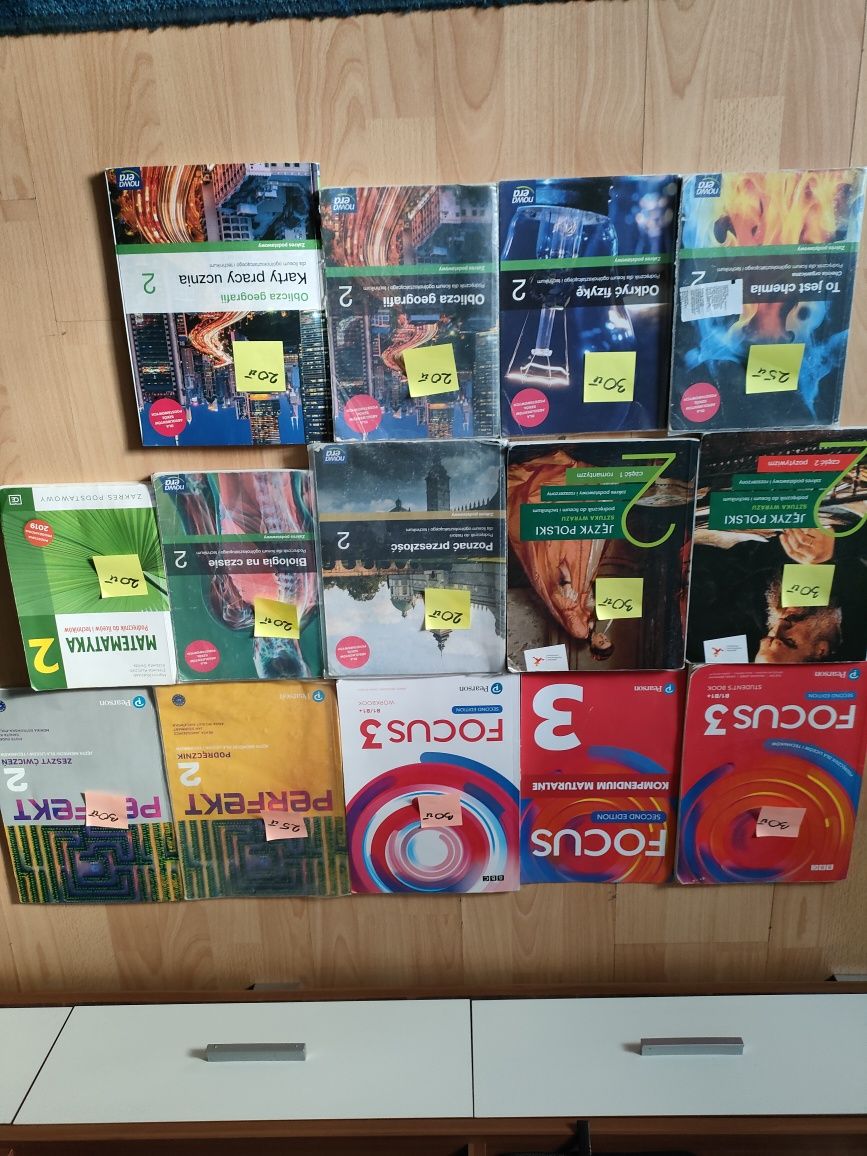 Podręczniki do 2 klasy liceum i technikum