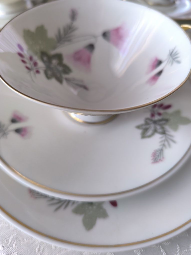 Porcelana Bawaria 3x trio.