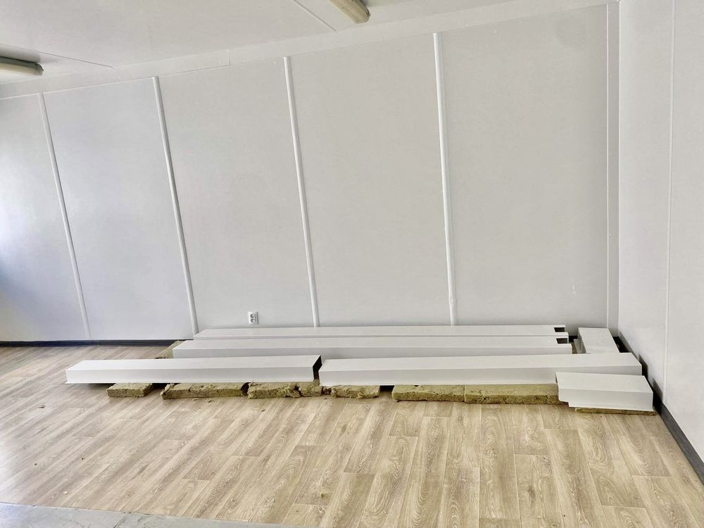 Kontener socjalny biurowy duet open space 30 m2  budowlany